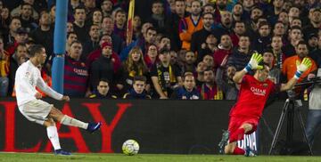 Cristiano bate a Bravo en el Camp Nou y da la victoria al Real Madrid.