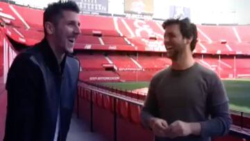 Jovetic, aprende espa?ol con 'Los Serrano' y ?conoce a Fran Perea!