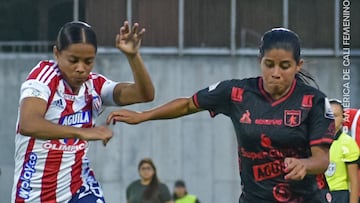 América es el líder de la liga femenina BetPlay 2023.