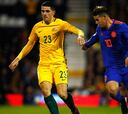 Colombia se atasca ante Australia en el amistoso en Londres