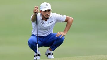 Abraham Ancer durante el campeonato de Fedex