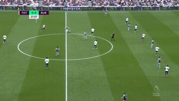 Resumen y gol del Tottenham vs. Burnley de la Premier League