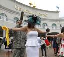 Gente en Kentucky Oaks