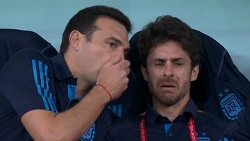Argentina endiosa aún más a Aimar por su escena en el gol de Messi: “Le va a dar un infarto...”
