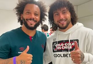 Falcón festejó la ‘34′ de Colo Colo con un potente mensaje en redes y Marcelo le dejó un comentario