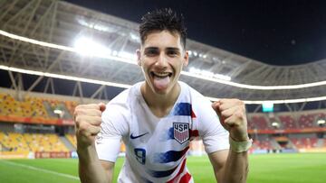 Sebasttian Soto no se quiso guardar nada en su debut con la selecci&oacute;n mayor de Estados Unidos y, con apenas seis minutos en la cancha, se estren&oacute; como goleador.