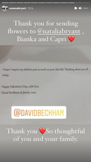 David Beckham sorprende a las hijas de Kobe Bryant con gran regalo