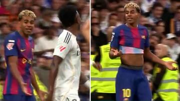 Todo venía de antes: el vacile de Vinicius a Lamine y la respuesta del español que han pillado las cámaras de Movistar +