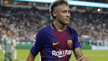 Neymar never replaced by Dembélé and Coutinho