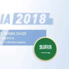 Rusia abre su Mundial ante Arabia Saudí en el Luzhniki de Moscú