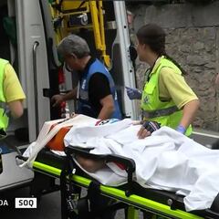 La Itzulia de las caídas y los hospitales