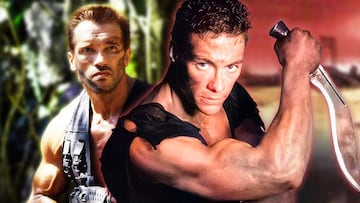 arnold schwarzenegger predator depredador jean claude van damme cyborg