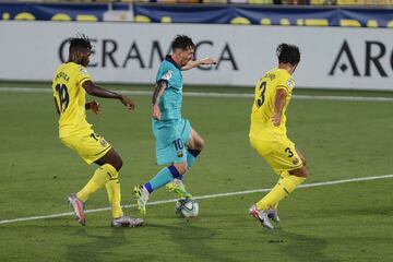 Griezmann anotó el 1-3 a pase de tacón de Messi.