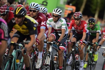 Alberto Contador raced for the last time in the final stage of the Vuelta a España in Madrid after a career that reaped two Tours de France, two Giros and two Vueltas. The whole race has been special," said Contador after his final appearance. "Yesterday 