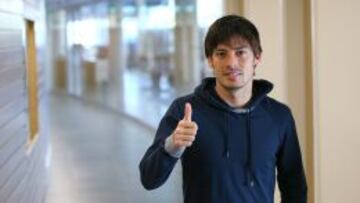 Silva, en una imagen distribuida por el Manchester City