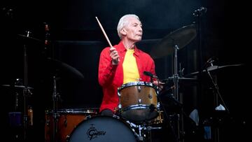 -FOTODELDÍA- Berlín (Alemania).- (ARCHIVO) - Charlie Watts de la banda de rock británica The Rolling Stones actúa durante un concierto en el Olympiastadion de Berlín, Alemania, el 22 de junio de 2018 (reeditado el 24 de