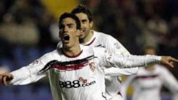 <b>COMO ANTE EL RAYO.</b> El canterano espera repetir en el Pizjuan el resultado y su actuación ante el Betis.