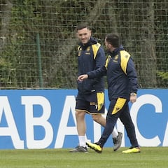 El Deportivo comienza la semana sin Lucas Pérez