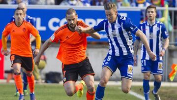 Ni el mejor Diego Alves impide al Alavés remontar en 8 minutos