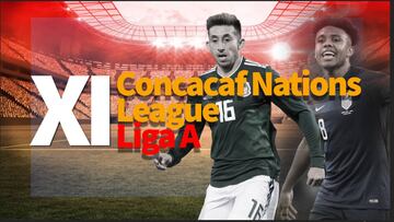 3 representantes de USMNT en el XI de CONCACAF Nations Lague