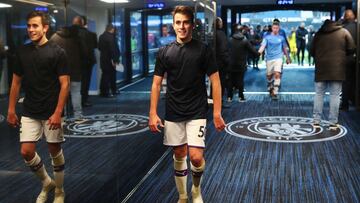 Eric García, en un partido del City.
