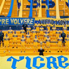 Tigres presume de sus títulos en la fotografía oficial