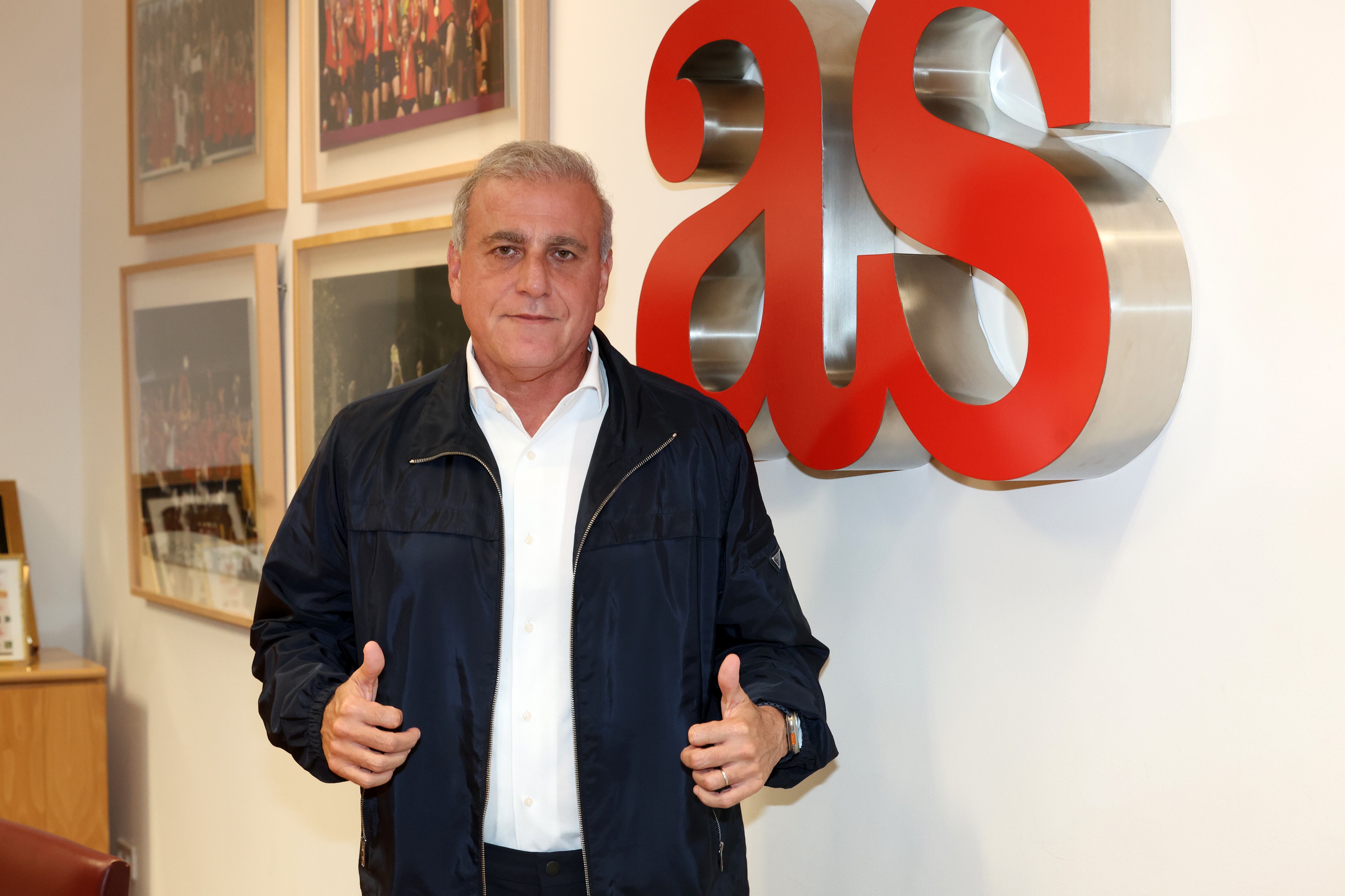 André Cury, durante su entrevista en AS.





