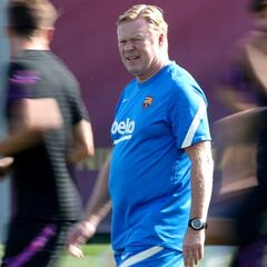 Koeman had heated discussion with senior Barça star in Lisbon