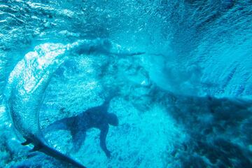 El surfista hawaiano Seth Moniz.