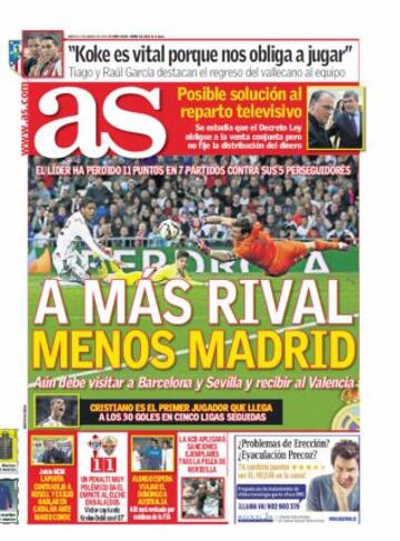 Las portadas de AS de marzo