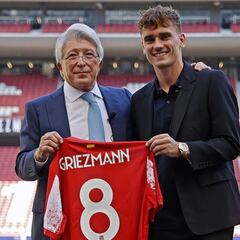 Así es el primer día de Griezmann en su vuelta al Atlético