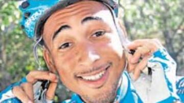 <b>SIN FORTUNA. </b>Martias tuvo que abandonar en la etapa de ayer.