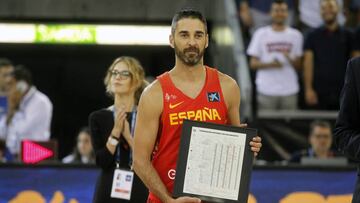 15/08/17, MADRID, PABELLON MADRID ARENA, 3º PARTIDO DE LA GIRA Ñ, ESPAÑA-VENEZUELA, HOMENAJE A NAVARRO
