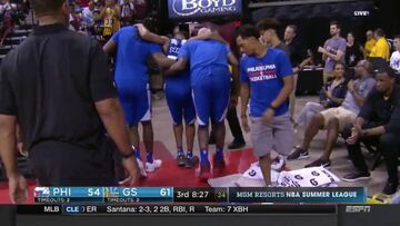 Sigue la maldición de los Sixers: lesión de Fultz, el 1 del Draft