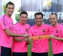 Xavi, Iniesta, Messi y Busquets, elegidos nuevos capitanes