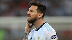 Lionel Messi fined and banned after Copa América incident