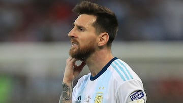 Lionel Messi fined and banned after Copa América incident