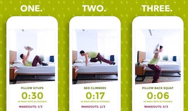 Wakeout, la app para hacer ejercicio sin salir de la cama