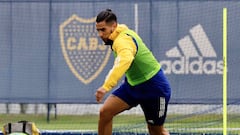 Pulpo González tuvo su primera práctica en Boca