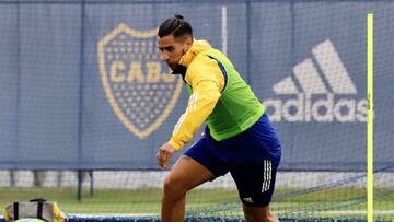 Pulpo Gonz&aacute;lez tuvo su primera pr&aacute;ctica en Boca