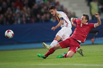 Nemanja Maksimovic y Denis Suárez.ki