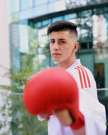 El karateka nacional ganó medalla de oro en los Panamericanos Lima 2019 en la categoría -60 kilos. Este año, sin embargo, no pudo sacar pasajes a Tokio. Se quedó en el Preolímpico. 