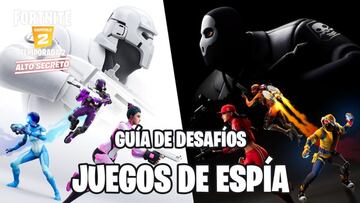 Fortnite: gu¨ªa de desaf¨ªos de Juegos de Esp¨ªa