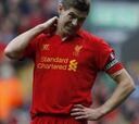Gerrard, sin final de temporada por lesión en su hombro