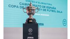 Copa del Rey de fútbol sala, en la Ciudad del Fútbol de Las Rozas.