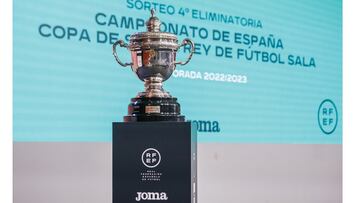 Copa del Rey de fútbol sala, en la Ciudad del Fútbol de Las Rozas.
