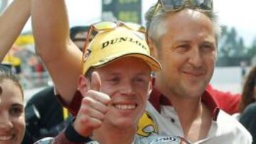 Tito Rabat celebra junto Bartholemy uno de sus buenos resultados.