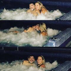 Maradona disfruta San Valentín en Madrid junto a su novia