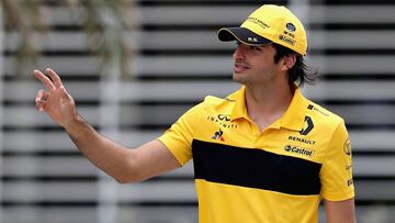 Sainz en Bahrain.