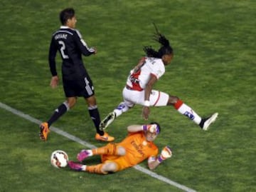 Iker Casillas., Varane y Manucho.